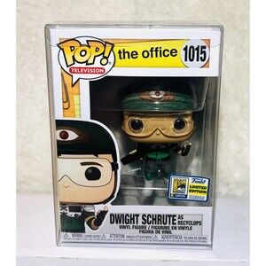 Funko Pop The Office Dwight Schrute as Recyclops #1015 Limited Edition 2020 SDCC